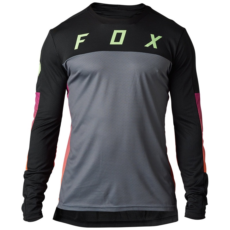 Fox Defend Ls Jersey Cekt [Black]