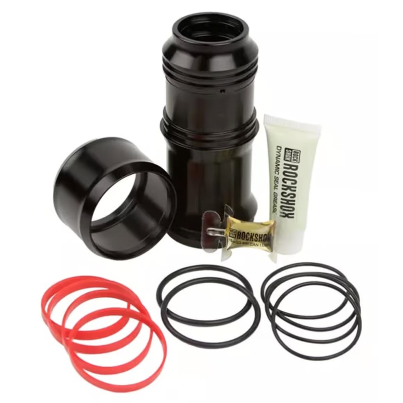 RockShox MegNeg Air Can Upgrade Kit for Deluxe and Super Deluxe Rear Shocks, 185/210 x 47.5-55mm, Black