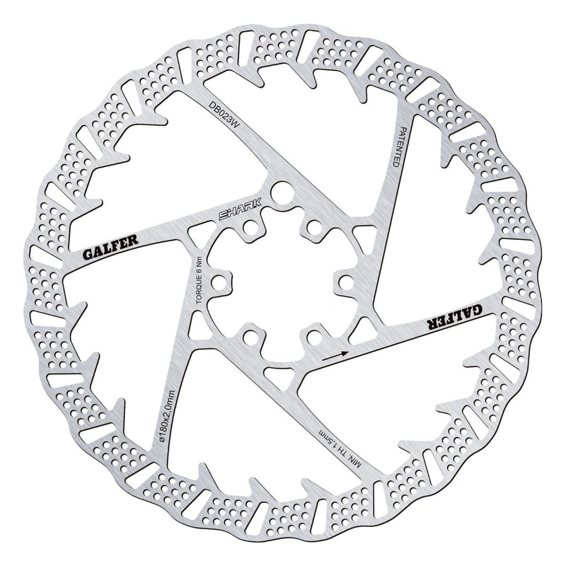 Galfer Mtb Shark Disc Rotor 6 Bolt 2 Mm