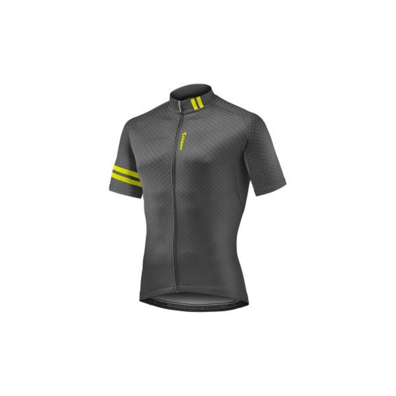 GIANT PODIUM JERSEY S/S BLK/YELLOW – M