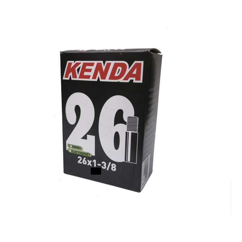 KENDA  26X1-3/8 F/V 28T(27.5×1.25-1.5 F/V) / KENDA TUBE 26X1-3/8 F/V 28T