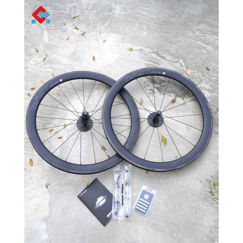Blast Wave 700C T700  (BW-V26)~ / Blast Wave 700C T700 Carbon Rim Wheelset (BW-V26)~Black Label