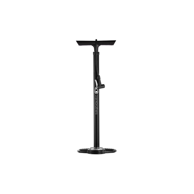 Crank Brothers Sapphire Black Midnight Edition Floor Pump