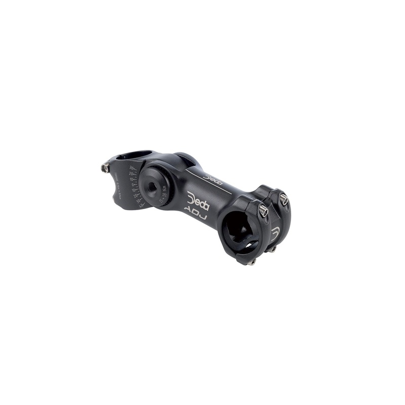 Deda ADJ Adjustable Stem-Black-110mm & 90mm