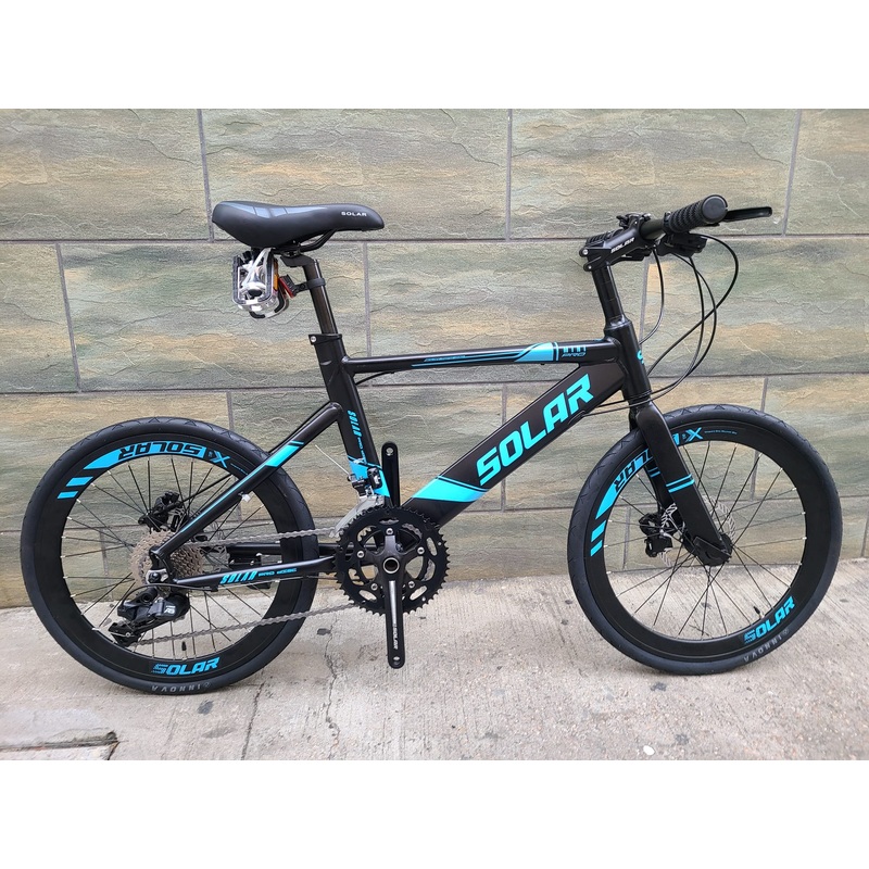 SOLAR MINI PRO -MIN PRO- / SOLAR NEW MINI PRO BIKE-FLAT BAR-Dark purple