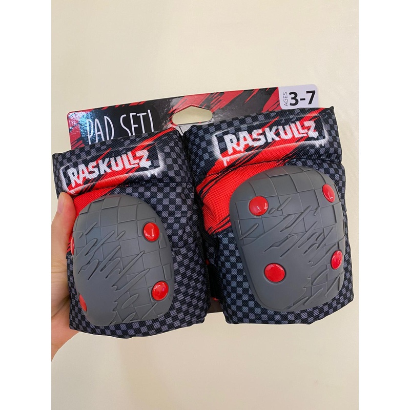 BELL CPMR () KIDS PAD SETS~KE HAWK BLK