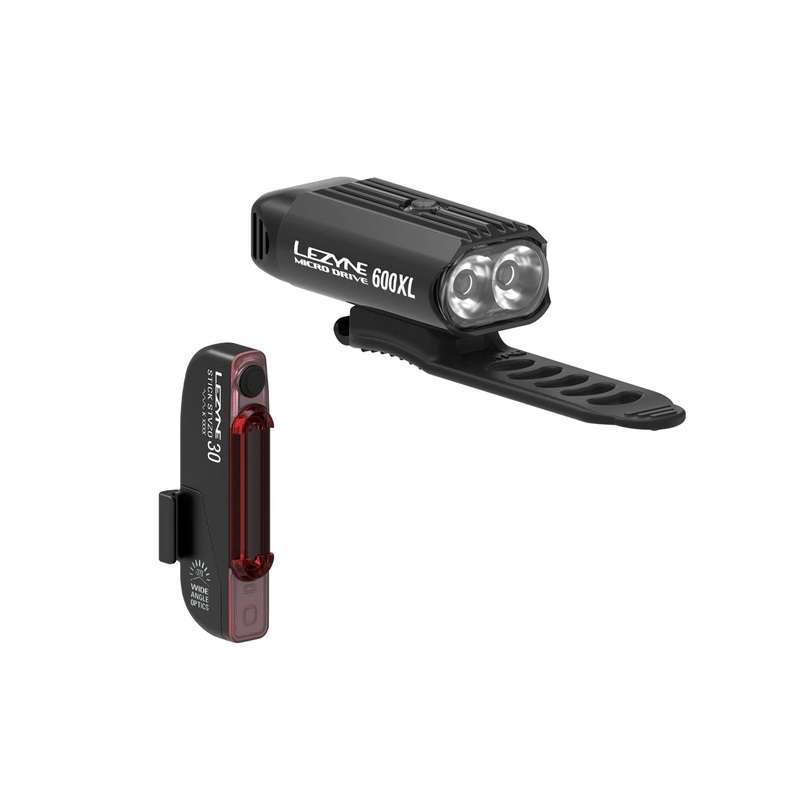 Lezyne Micro Drive 600 / Stick Light Combination