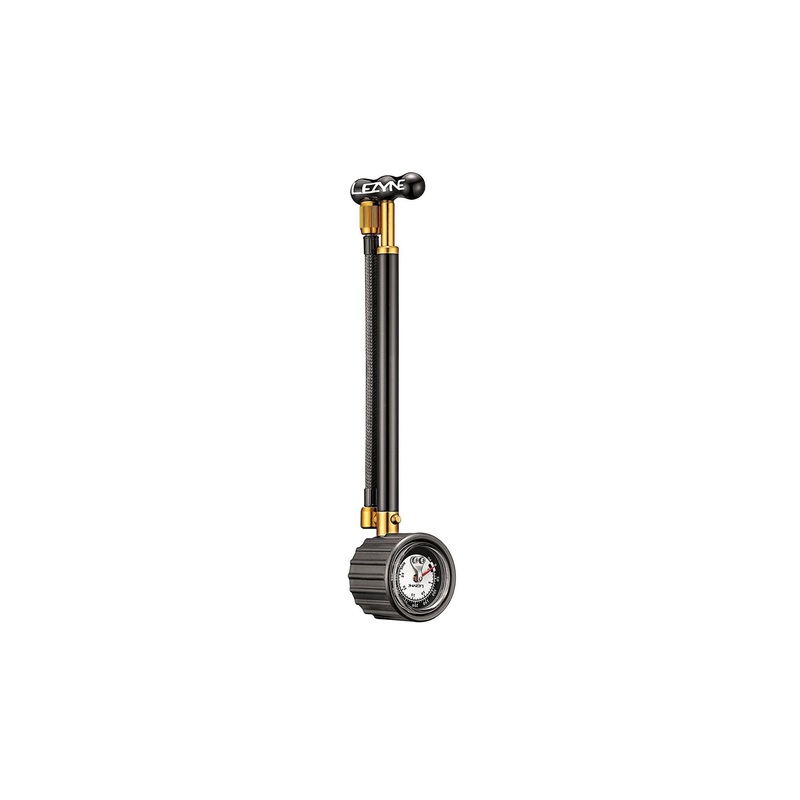 Lezyne Shock Drive Hand Pump-Black / Gold