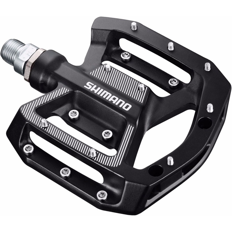 SHIMANO –PD-GR500-L / SHIMANO FLAT PEDAL-BLACK-PD-GR500-L