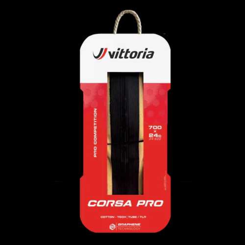 Vittoria Tyre Corsa Pro 700x28c Folding Tubesless Ready G2.0