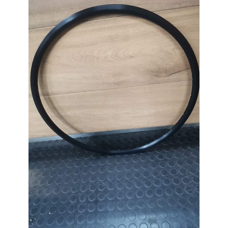 O2 Rim 29R Alu 40 Hole Satin Black