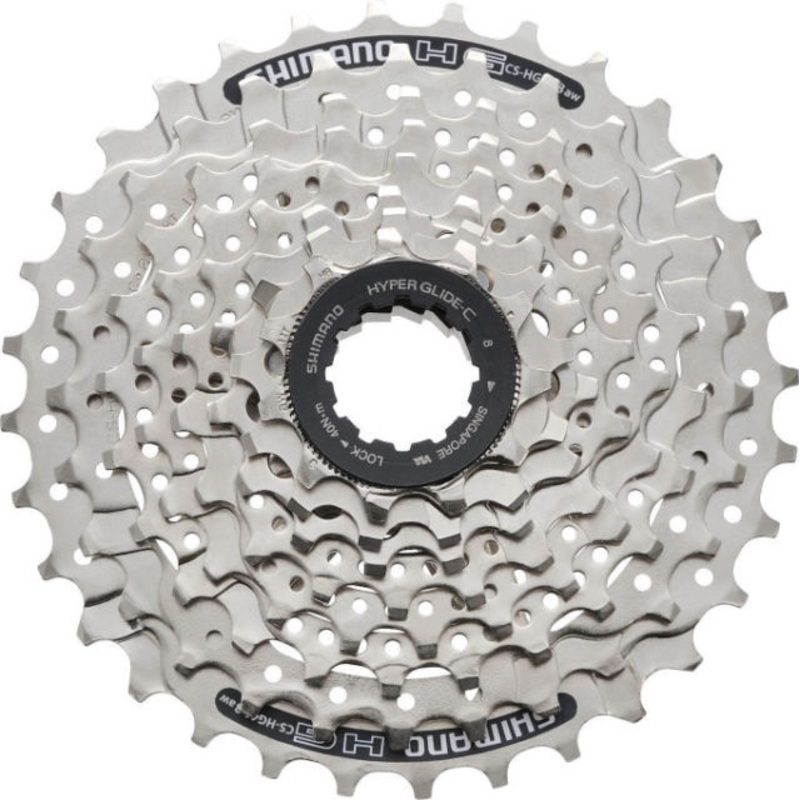 SHIMANO -CS-HG41-8-11-34T / SHIMANO 8 SPEED CASSETTE-CS-HG41-8-11-34T