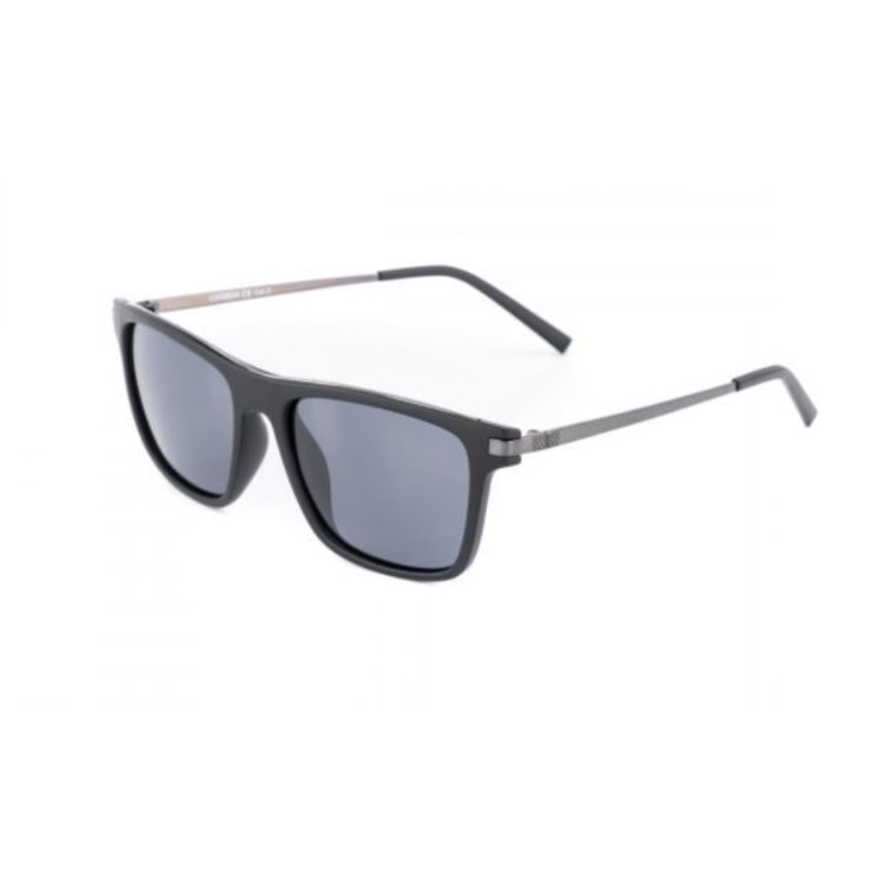 Darcs Sunglasses Carbon F-Steel&M-Blk L-Polarized Smoke