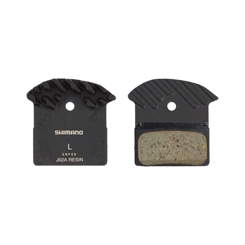 Shimano J02A Resin Disc Brake Pad and Spring for XTR M9020 / XT M8000 / SLX M675 Disc Brakes