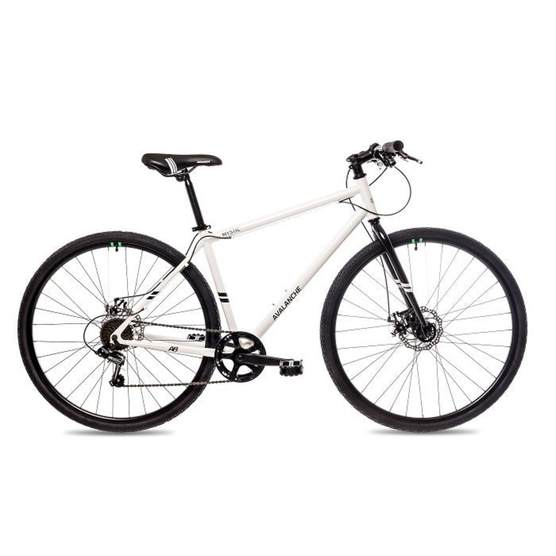 Avalanche Mystic 700c-White & Black-S & M & L & XS & XL & XXL & XXXL