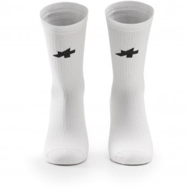 Assos Socks Poker Holy II-White-7 & 1