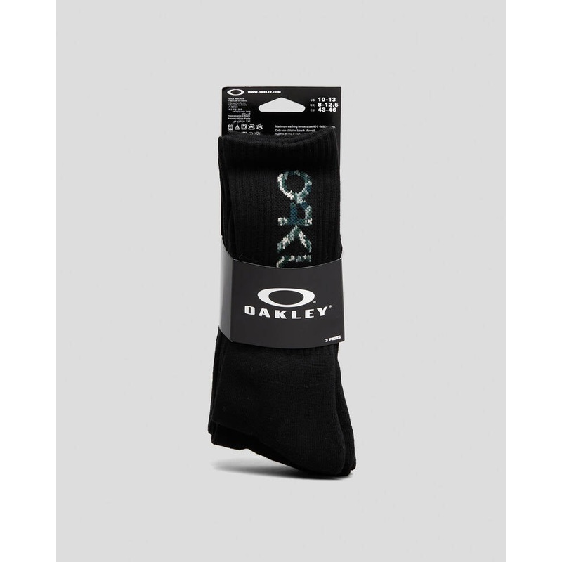 Oakley Socks 2.0 Pair Of 3-M & L-Black