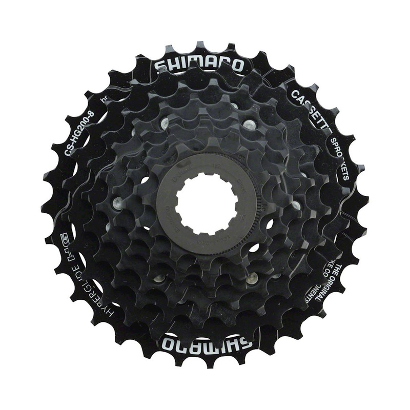 SHIMANO -CS-HG200-8-12-32T/ SHIMANO 8 SPEED CASSETTE SPROCKET-CS-HG200-12-32T