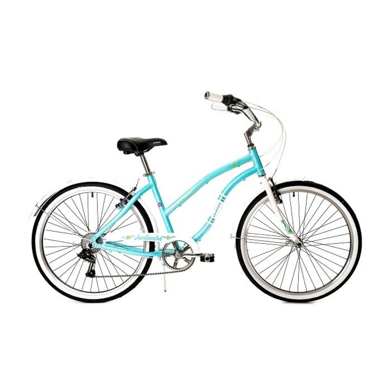 Avalanche Bella Donna Cruiser-Aqua/White