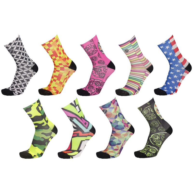Mb Wear Fun Socks-Graphite-S & M & L & XS & XL & XXL & XXXL
