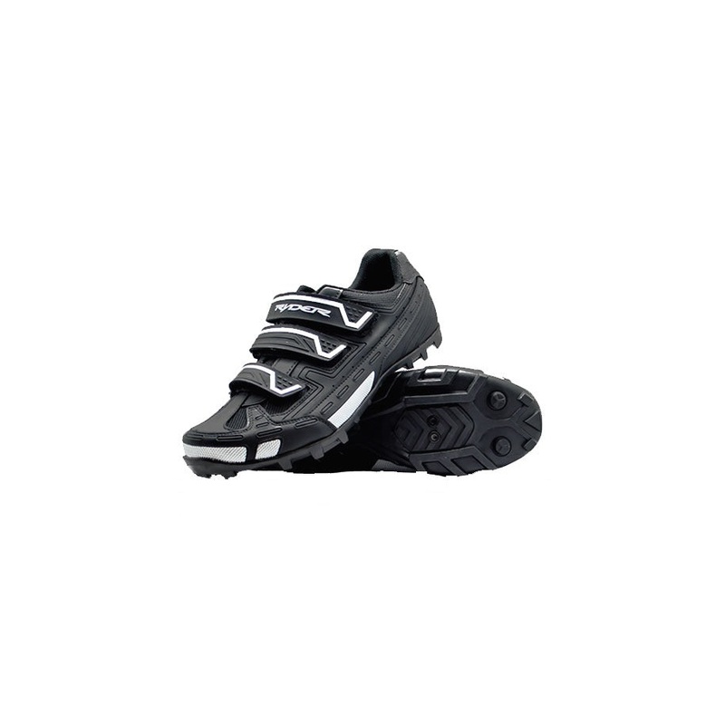 Ryder Shoe MTB Bora-Black-5.5 & 5 & 6 & 6.5 & 7 & 7.5 & 8 & 8.5 & 9 & 9.5 & 10 & 11 & 11.5 & 12.5 & 12 & 10.5 & 4.5 & 13 & 13.5 & 14.5 & 14 & 1 & 2 & 3 & 4