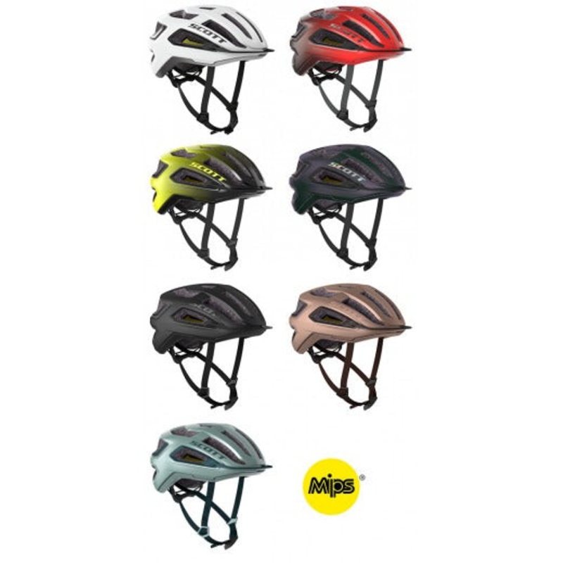 Scott Helmet  Arx Plus-White & Black & M/Blue & Crystal/Pink & Granite Black & Prism Green & Purple-S & M & L & XS & XL & XXL & XXXL