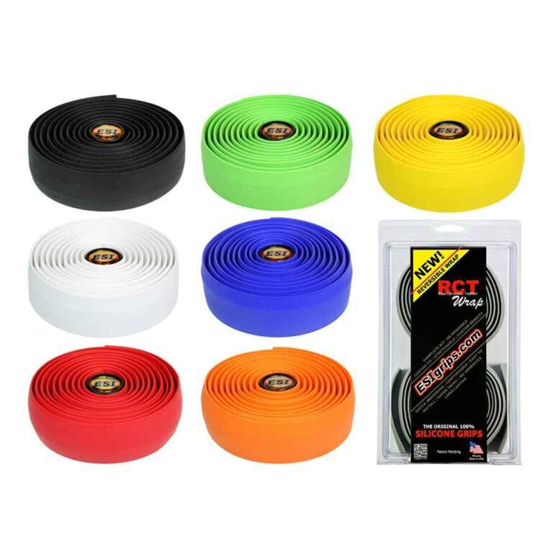 Esi Handlebar Tape Wrap-Green & White & Yellow