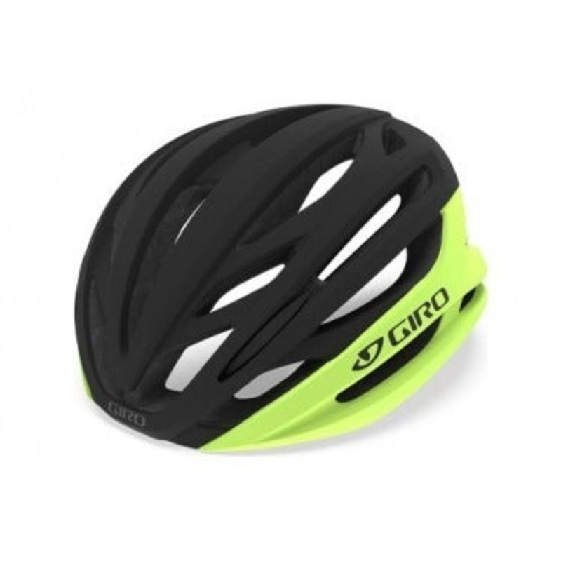 Giro Syntax-Large & Medium-Matte Black & Black & Yellow