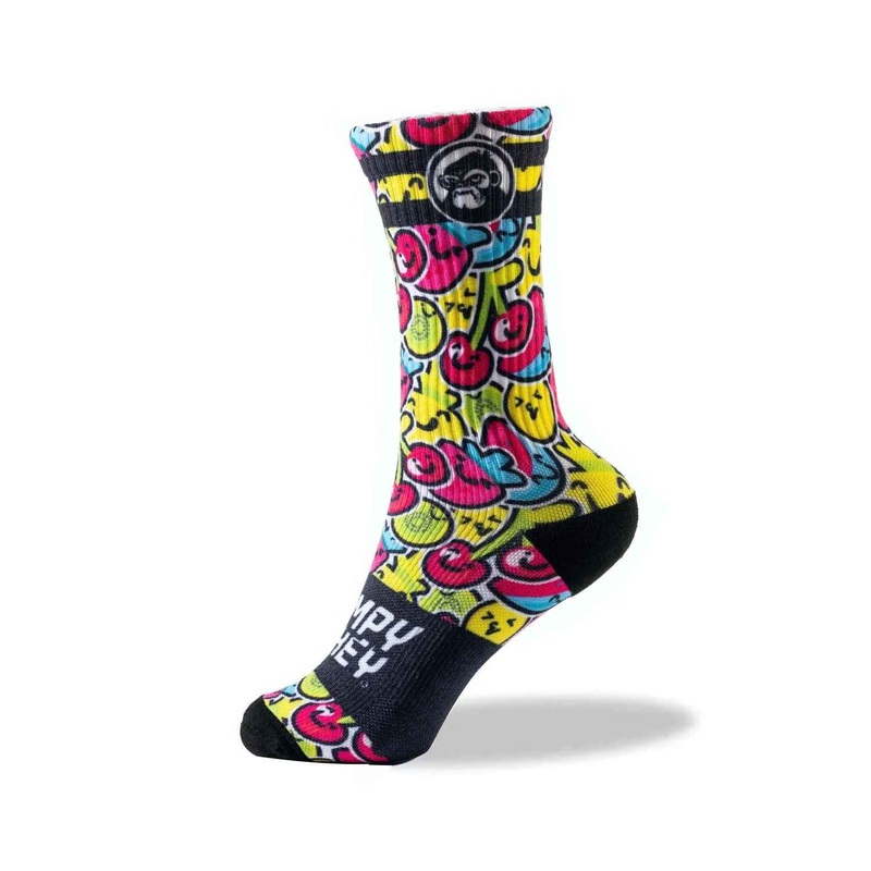 Grumpy Monkey Socks-Tutti Frutti-4-7 & 8-12