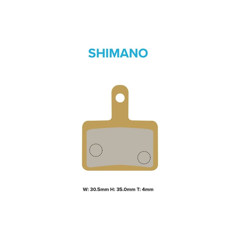 MTX Gold Label HD Disc Brake Pads Shimano Deore 2-Piston