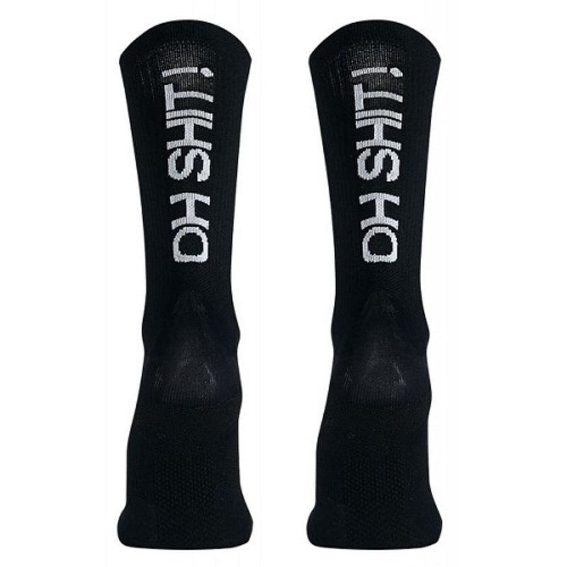 North Wave Socks Oh Shit-M & L-Black