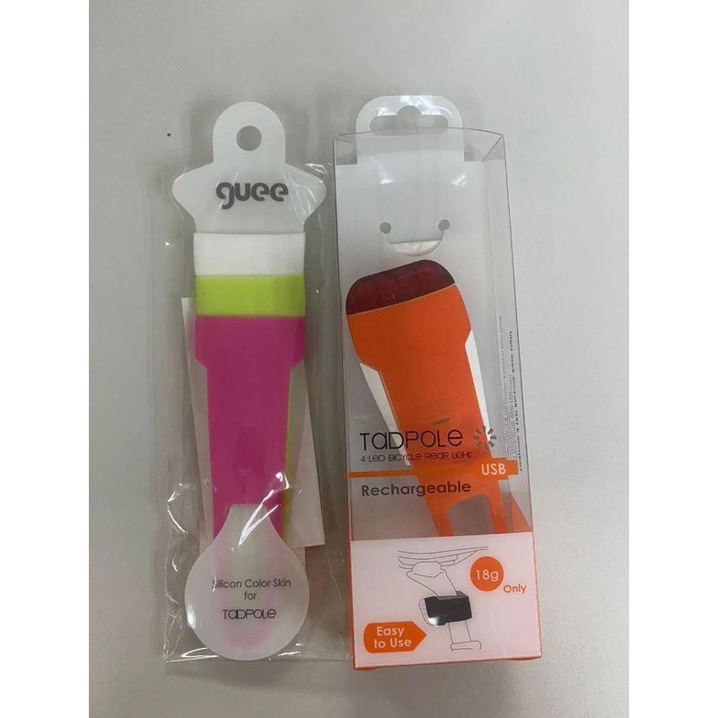 GUEE TADPOLE 4LED  (2)/ GUEE TADPOLE 4 LED USB REAR RECHARGEABLE LIGHT