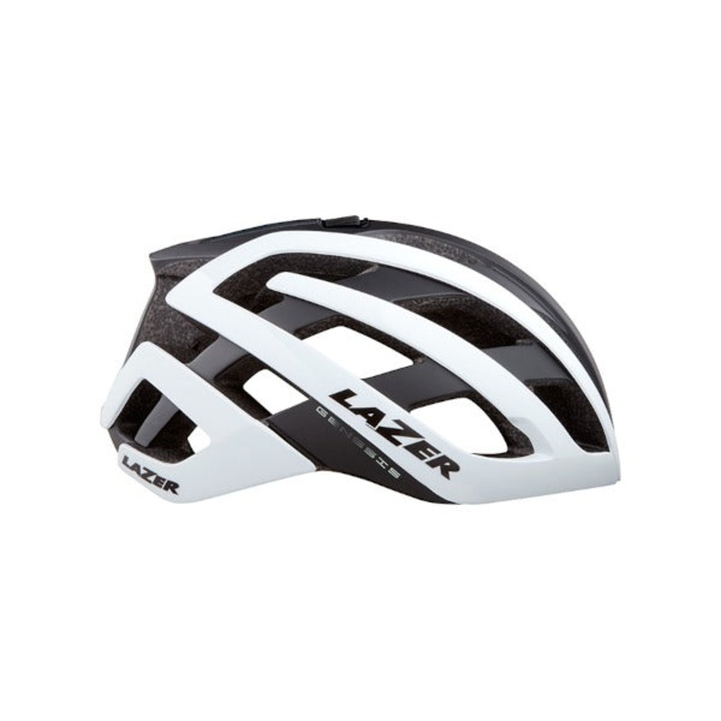 Lazer Helmet Genesis-White & Black-S & M & L & XS & XL & XXL & XXXL
