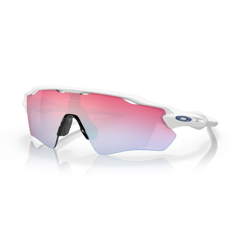 Oakley Radar EV Path Glasses-Polished White / PRIZM Snow Sapphire