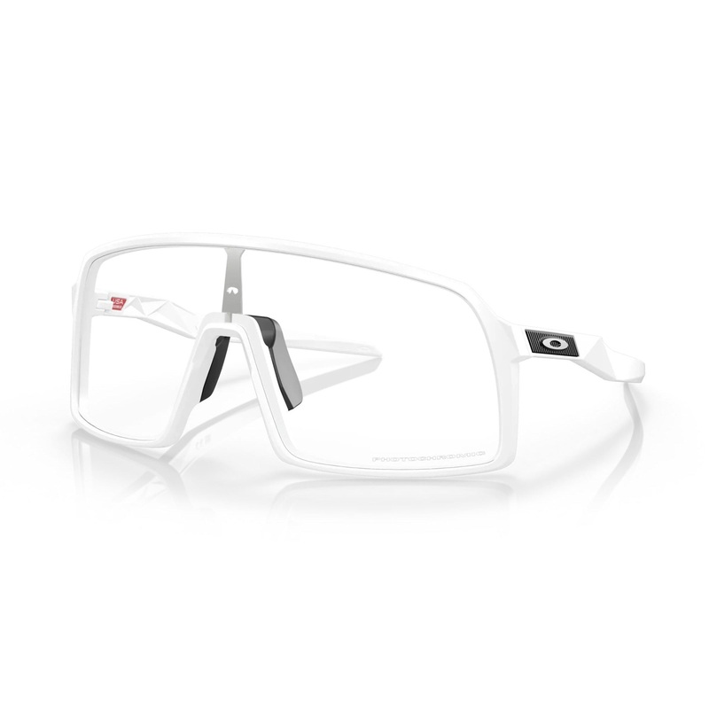 Oakley Sutro Glasses-Matte White / Clear to Black Photochromic