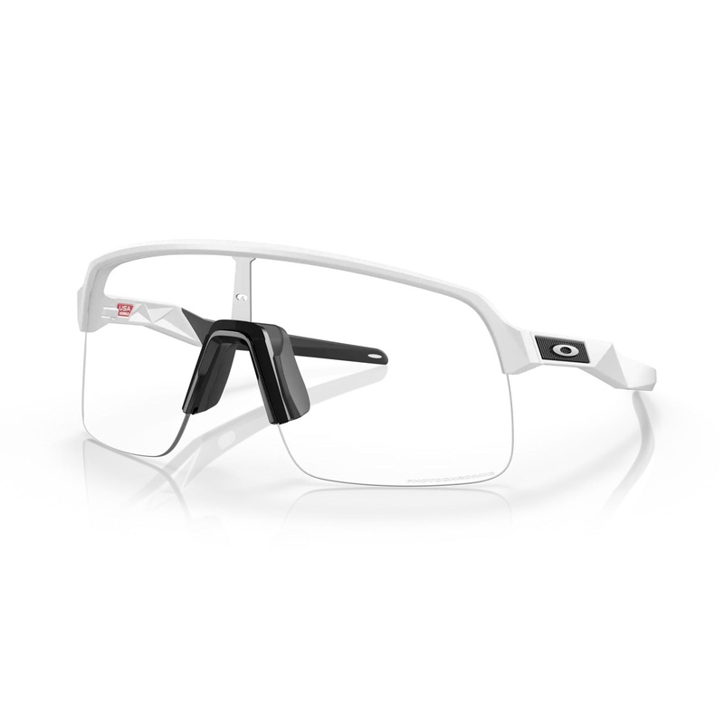 Oakley Sutro Lite Glasses-Matte White / Clear to Black Photochromic