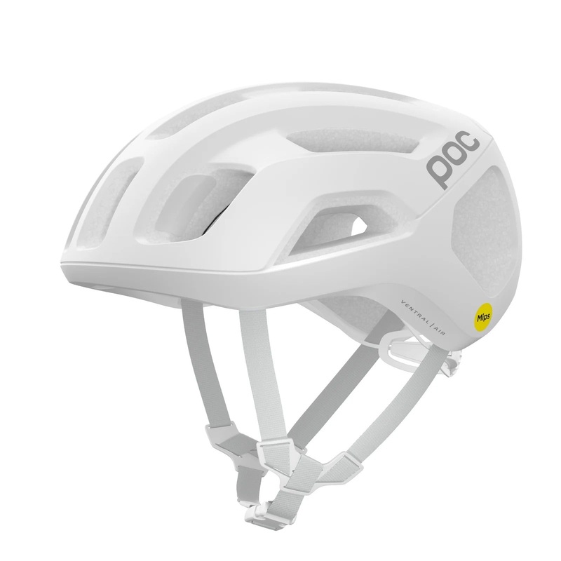 Poc Helmet Ventral Air Mips-Hydrogen White & Himalayan Salt Matt & Uranium Black-S & M & L