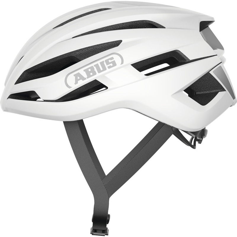 Abus Helmet Stormchaser Ace-M & L-Polar White & Performance Red
