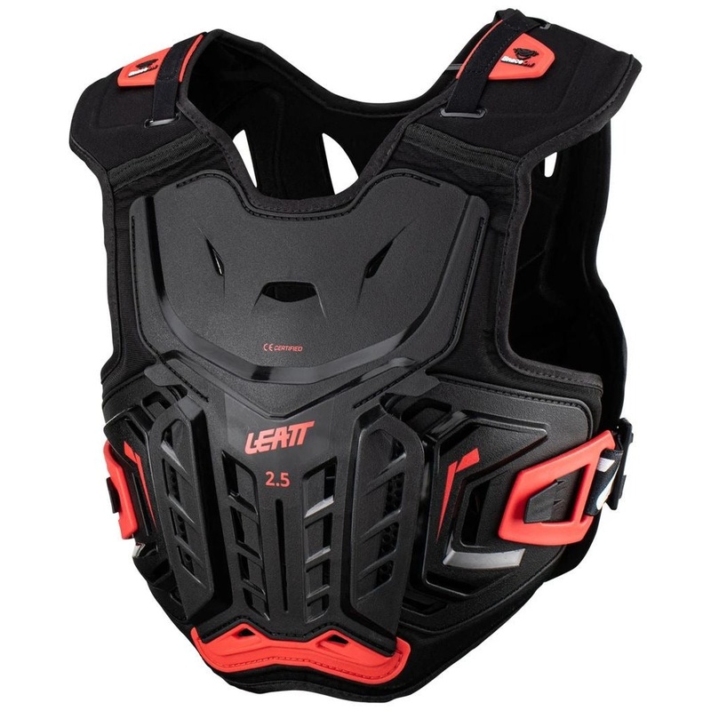Leatt Chest Protector 2.5 Jr-Red & Black-L/XL