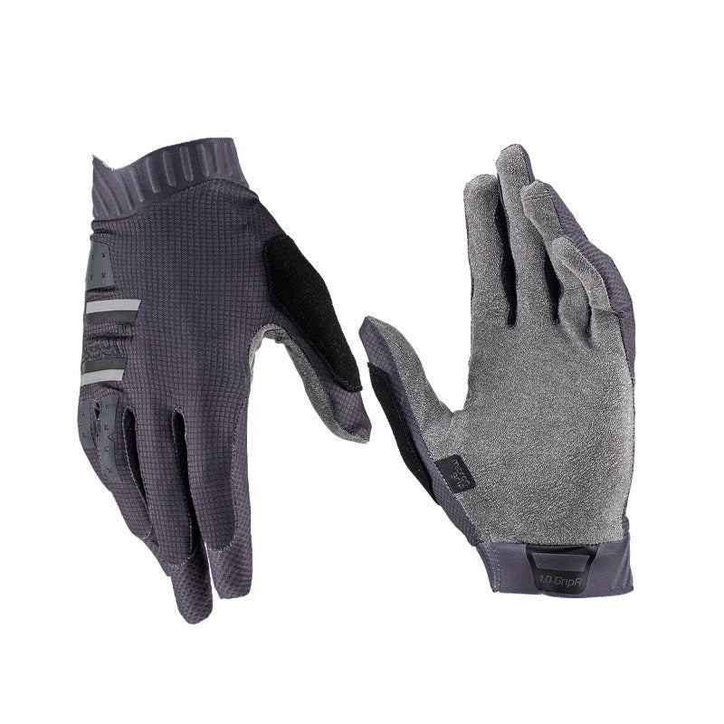 Leatt Glove Mtb 1.0 GripR Jr-Stealth & Flame-M & L & S