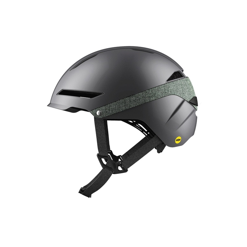 Scott Torus Helmet-Metallic Grey Tweed-S