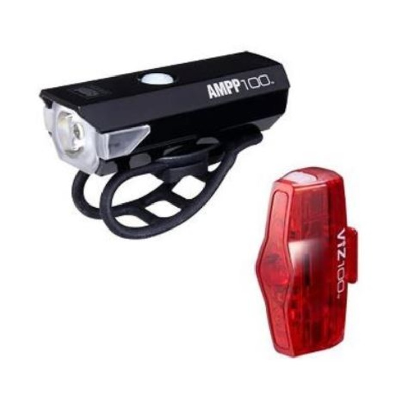 CATEYE ~AMPP100  + VIZ100  / CATEYE USB LIGHT SET~AMPP100 + VIZ100