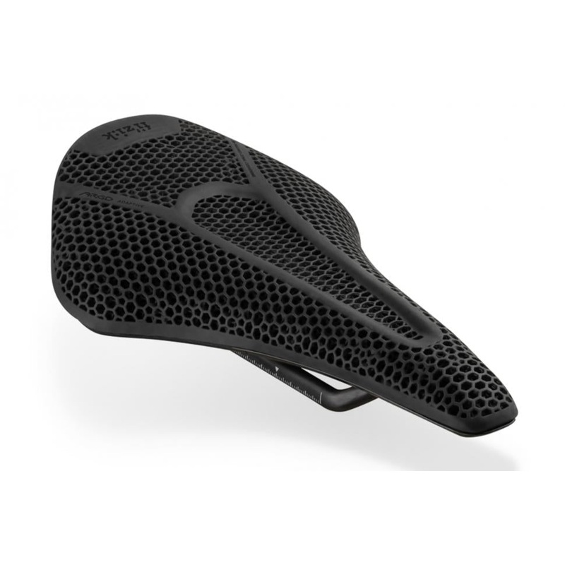 Fizik Vento Argo 00 Adaptive 3D  3D-Printed Short-Nose Carbon Saddle- – Black