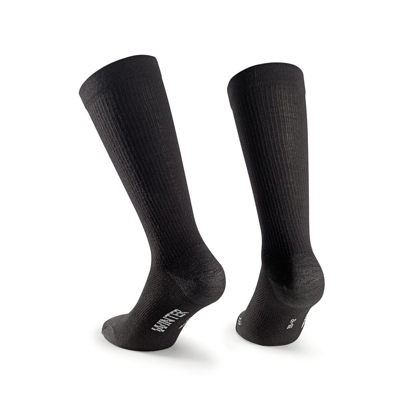 Assos Trail Winter Socks-Black Series-0 & I