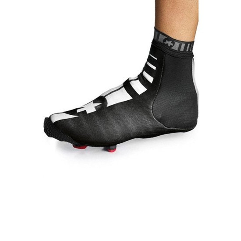 Assos WinterBootie S7-Black Volkanga & White Panther-0 & I