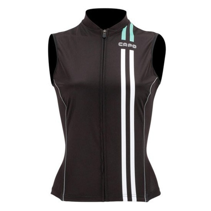 Capo Bacio Wind Vest-Black-XS