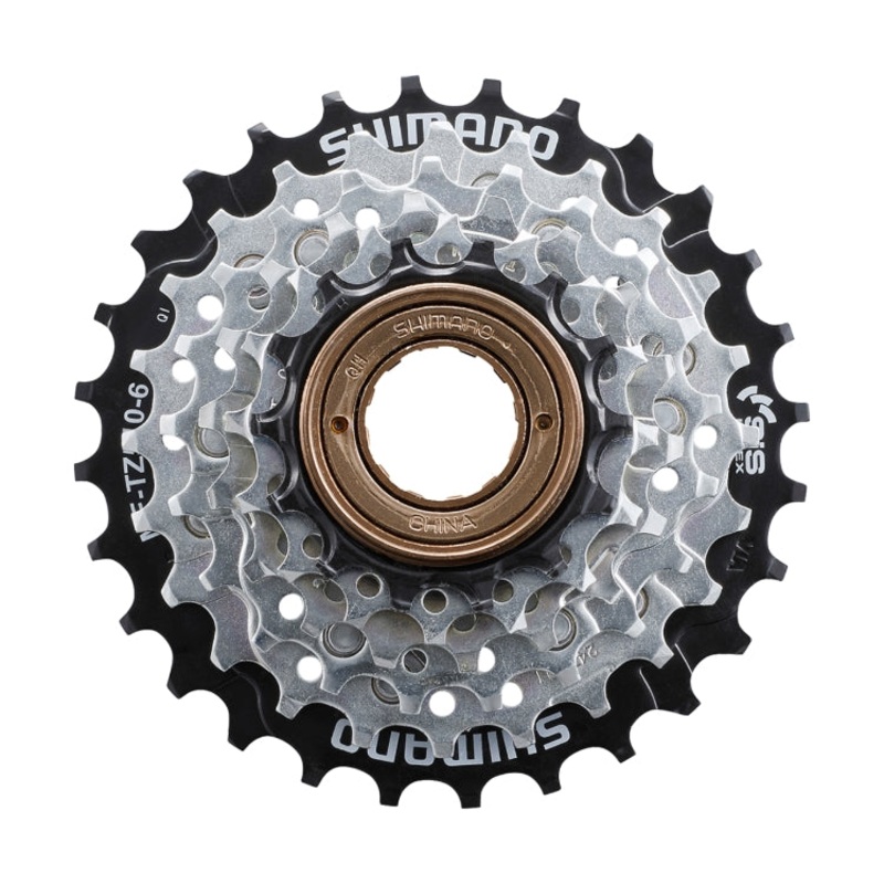 SHIMANO 6-MF-TZ510-6-14-28T / SHIMANO MULTIPLE FREEWHEEL-6 SPEED-MF-TZ510-6-14-28T