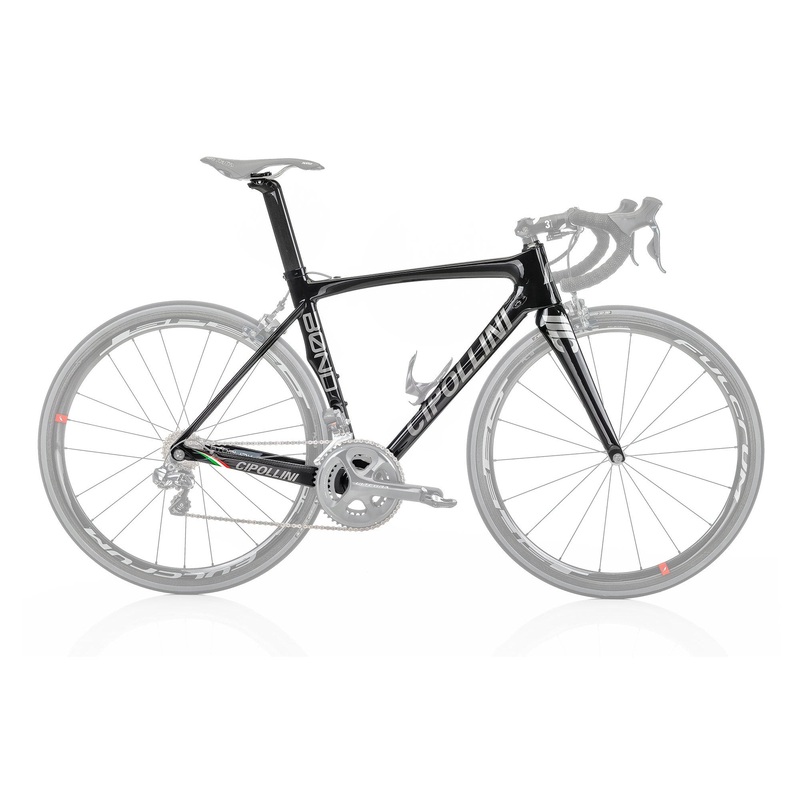 Cipollini Bond Disc Frameset-L-Black Anthracite Shiny