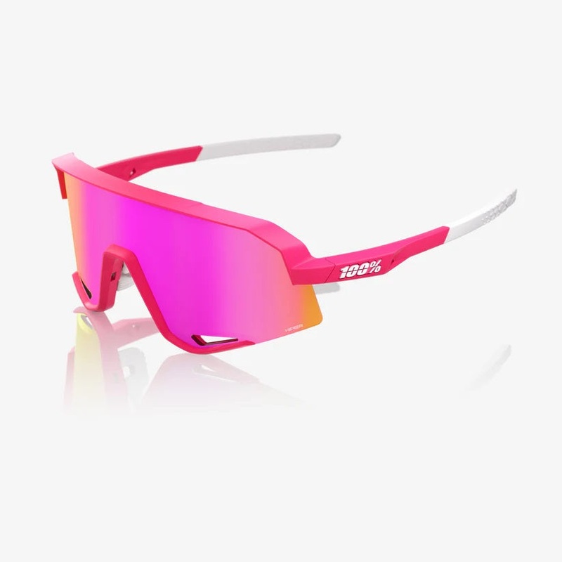 100% Eyewear Slendale – Satin Pitaya – HiPER Vital Pink Mirror Lens