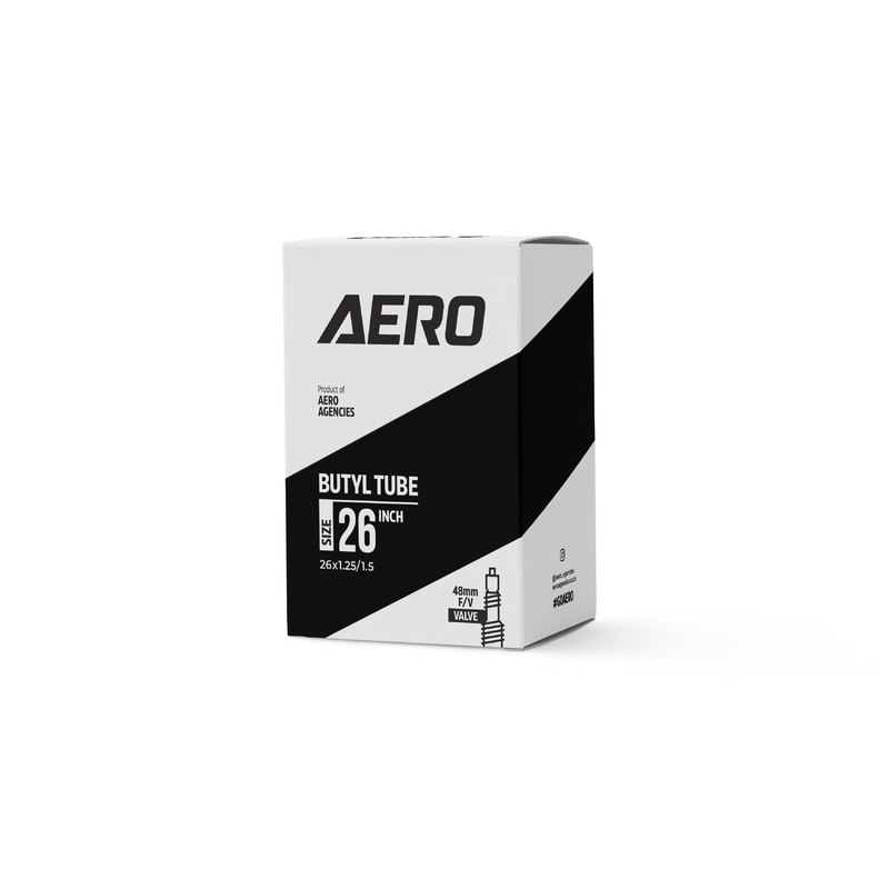 Aero Tube 26×1.25/1.5 F/V 48mm Removable Core